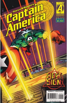 Captain America #449 [Direct Edition] - Vf+ 8.5