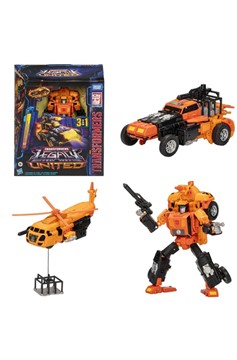 Transformers Legacy United Leader Class G1 Triple Changer Sandstorm 
