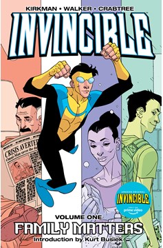 Invincible Graphic Novel Volume 1 Family Matters