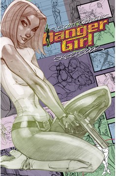 J Scott Campbell Danger Girl Sketchbook Expanded Edition Hardcover