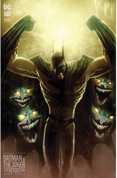 Batman & The Joker The Deadly Duo #3 Cover D 1 for 25 Incentive Ben Templesmith Card Stock Variant (Mat (Of 7)
