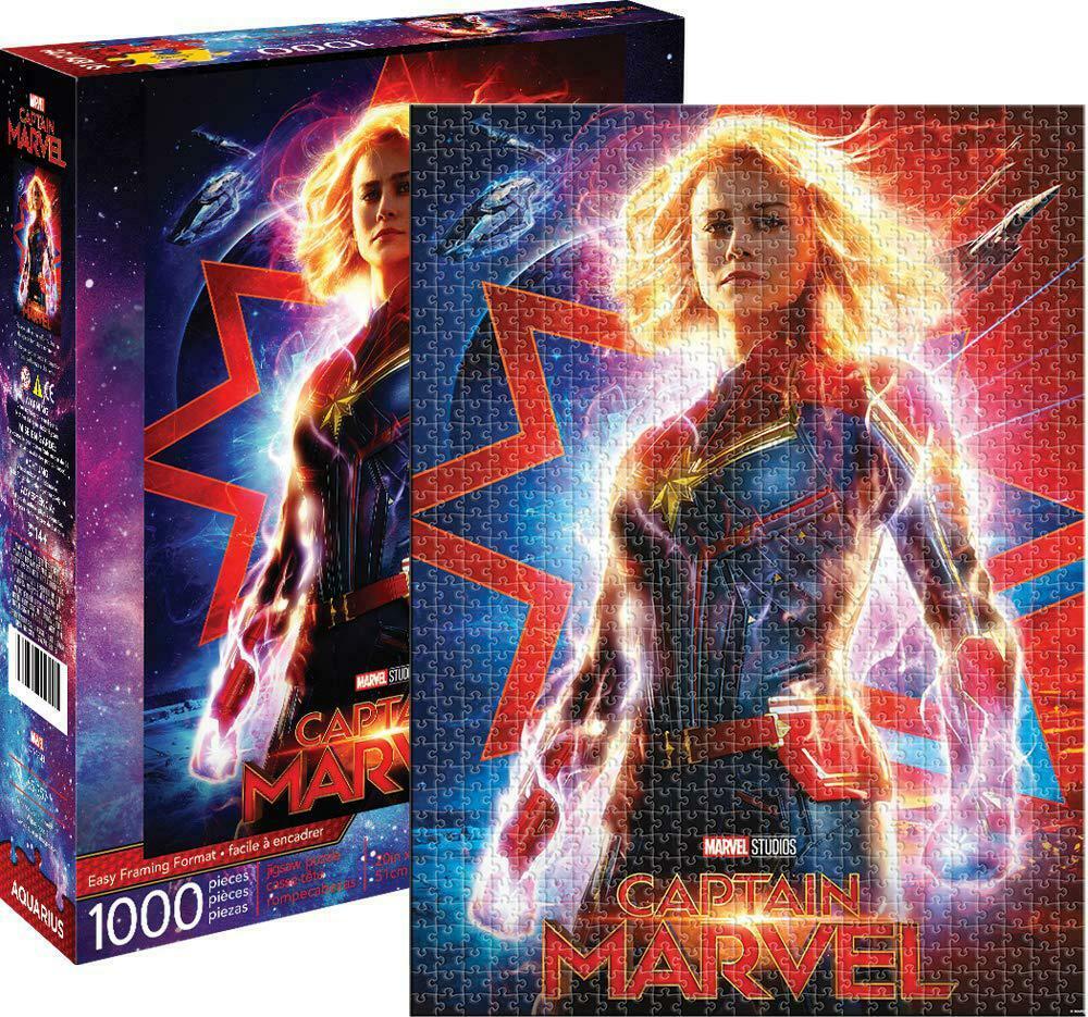 Captain Marvel 1000 Piece Movie Puzzle