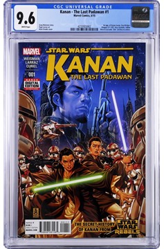 Star Wars: Kanan The Last Padawan #1 Cgc 9.6 Nm+ (O)