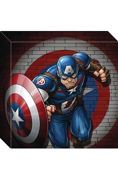 Captain America 12 Inch Canvas Wall Art