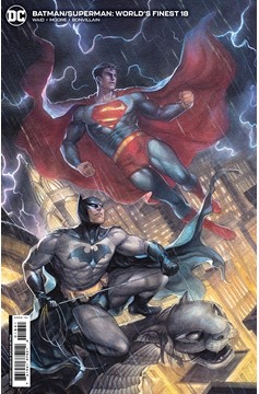 Batman Superman Worlds Finest #18 Cover E 1 for 50 Incentive Meghan Hetrick Card Stock Variant