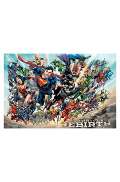 DC Comics Universe Rebirth Poster