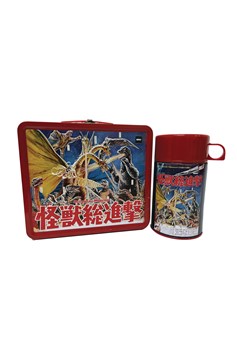 Tin Titans Godzilla Destroy All Monsters Px Lunchbox & Beverage Container