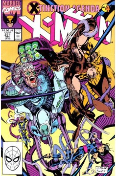 The Uncanny X-Men #271 [Direct]-Fine (5.5 – 7)