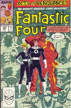 Fantastic Four #334 [Direct]-Very Fine