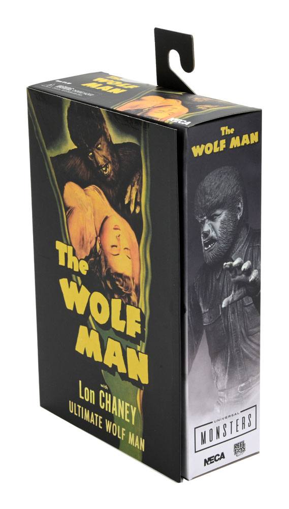 Universal Monsters Ultimate The Wolf Man (Black & White) Action Figure