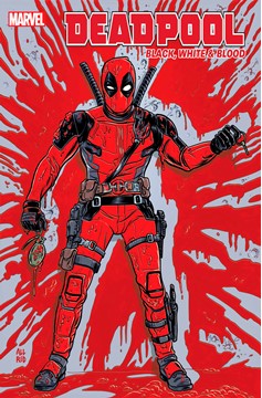 Deadpool Black White Blood #4 Allred Variant (Of 4)