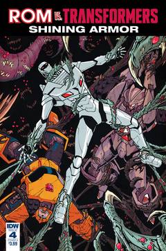 Rom Vs Transformers Shining Armor #4 Cover A Milne