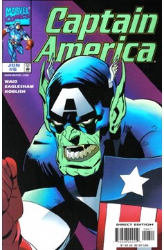 Captain America #6 [Direct Edition]-Very Fine