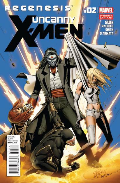Uncanny X-Men #2 (2nd Printing Variant) (2011)