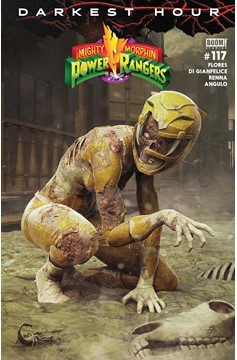 Mighty Morphin Power Rangers #117 Cover B Dark Grid Variant Barends