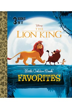 Disney Lion King Favorites Little Golden Book Hardcover
