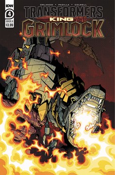 Transformers King Grimlock #4 Cover B Kyriazis (Of 5)