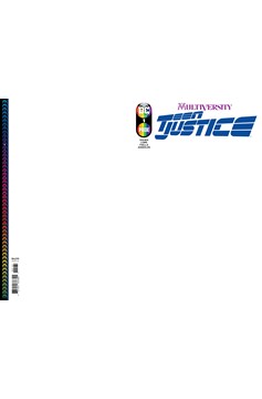 Multiversity Teen Justice #1 Cover D Blank Card Stock Variant (Of 6)