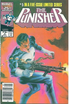 The Punisher #5 [Newsstand]-Very Good (3.5 – 5) [Signed By Michael Zeck W/Coa]