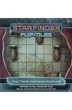 Starfinder Flip Tiles Alien Planet Moonscape Expansion