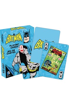 DC Heroes Retro Batman Playing Cards