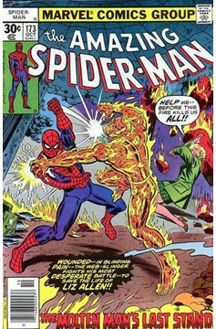 The Amazing Spider-Man #173 [30¢]-Very Good (3.5 – 5) [Sunwashed Cover]