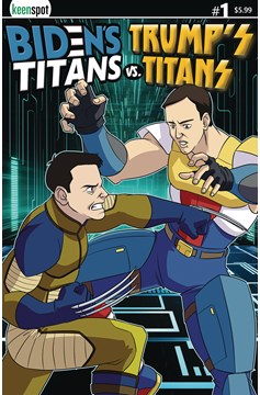 Bidens Titans Vs Trumps Titans #1 Cover D Pete Vs Jared