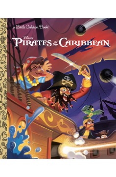 Pirates of Caribbean Disney Classic Little Golden Book