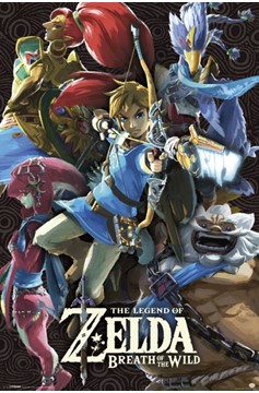 Zelda - Divine Beasts Poster