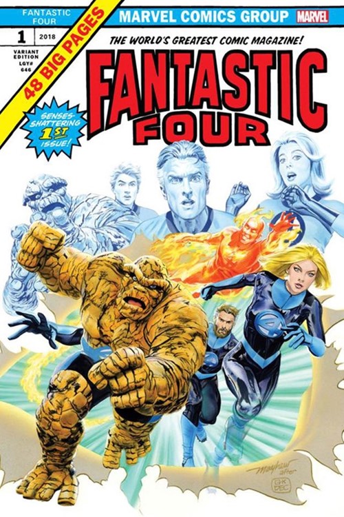Fantastic Four (2018) #1 Gotham Central Comics Variant. 1/3000