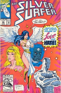 Silver Surfer #66 [Direct]-Very Good (3.5 – 5)