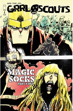 Grrl Scouts Magic Socks #6 Walking Dead #158 Tribute Variant (Mature) (Of 6)