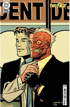 Two-Face #1 Cover C Chris Samnee Card Stock Variant (Of 6)