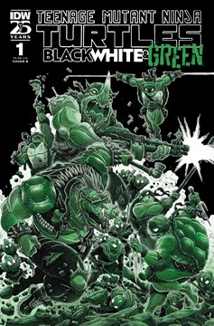 Teenage Mutant Ninja Turtles: Black White & Green #1 Cover B Stokoe