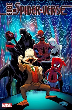 Edge of Spider-Verse #1 Chriscross Artist Howard The Duck Variant (2023)