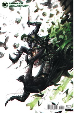 Batman #100 Cover B Francesco Mattina Card Stock Variant (Joker War) (2016)
