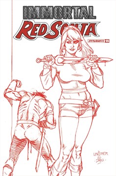 Immortal Red Sonja #5 Cover P 10 Copy Last Call Incentive Linsner Red