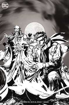 Batman Vs Ras Al Ghul #1 Black & White Variant Edition (Of 6)