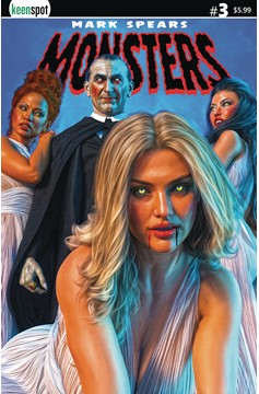 Mark Spears Monsters #3 Cover B Dracula & Brides