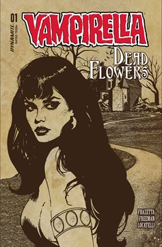 Vampirella Dead Flowers #1 Cover D Frazetta & Freeman (Of 4)