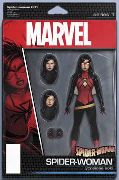 Spider-Woman #1 Christopher Action Figure Variant