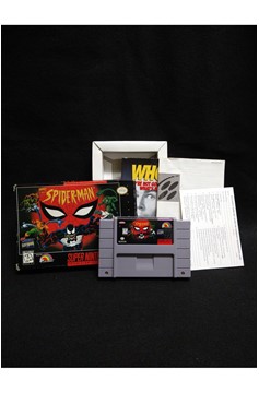 Super Nintendo Snes Spider-Man In Box No Manual
