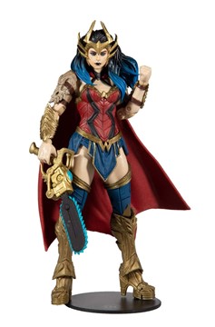 DC Collector Build-a Wv4 Dm Wonder Woman 7in Scale Action Figure Case 