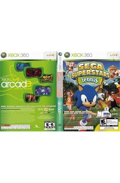 Xbox 360 Xb360 Sega Superstars Tennis/Xbox Live Arcade Compilation - Complete In Box - Sealed