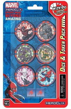 Marvel Heroclix Spider-Man Beyond Amazing Dice & Token Pack