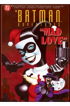 Harley Quinn Mad Love Cover Magnet