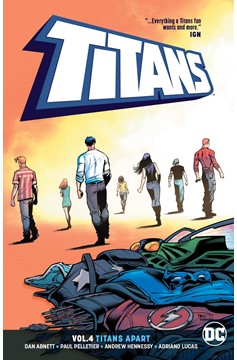 Titans Graphic Novel Volume 4 Titans Apart