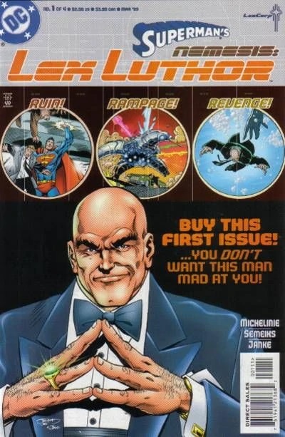 Superman's Nemesis: Lex Luthor Limited Series Bundle Issues 1-4
