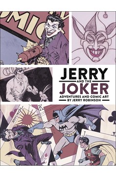 Jerry & Joker Adventures & Comic Art Hardcover