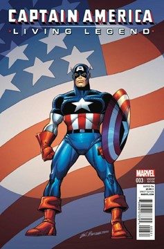 Captain America Living Legend #3 Buscema Variant